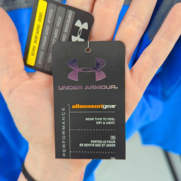 Under Armour 2XL Men’s Loose Fit Performance Windbreaker Jacket Athleisure NWT - Picture 10 of 12